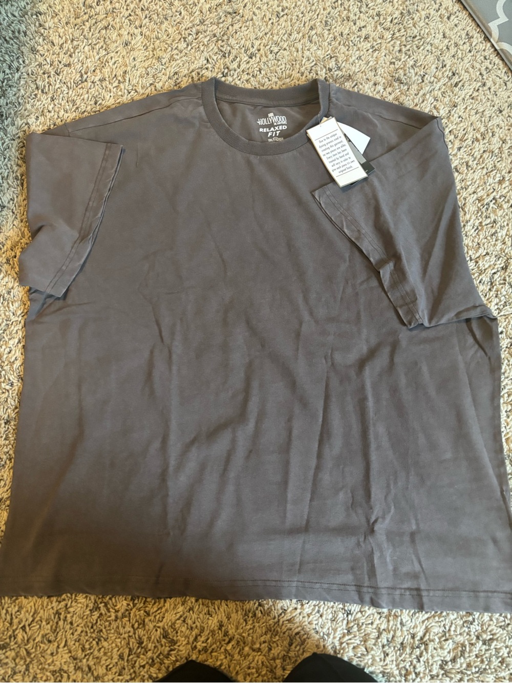 Hollywood The Jean People Relaxed Fit T Shirt Mens XXL Abstract Print‎ NWT